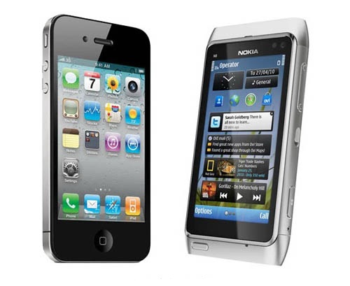 Смартфон Nokia N8 обогнал Apple iPhone 4