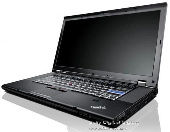 Lenovo начала продажу рабочей станции ThinkPad W520