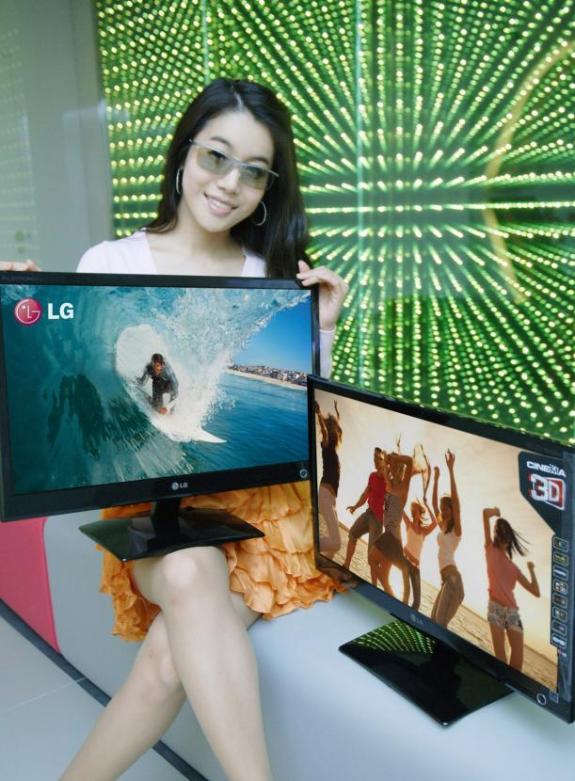 LG представила не мерцающие 3D-мониторы