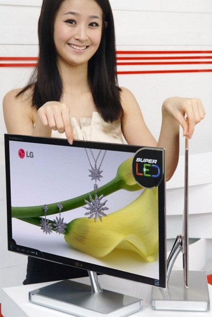 LG вышла в лидеры по производству LED-мониторов в 2010