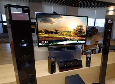LG Electronics представила четыре модели домашнего кинотеатра
