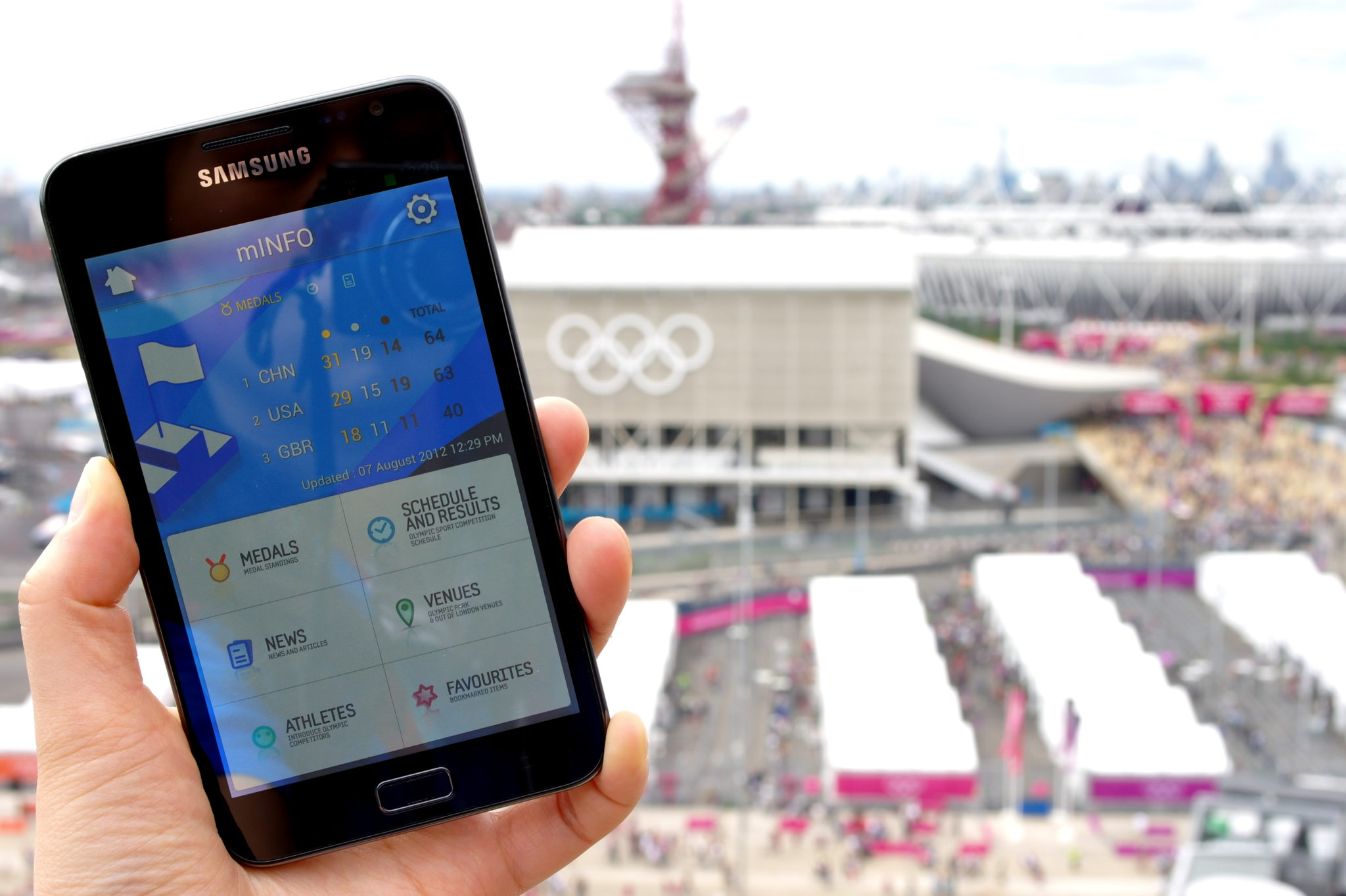 Самая технологичная Олимпиада с инновациями от Samsung
