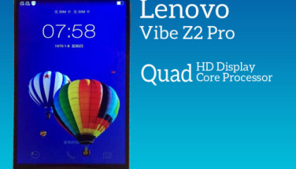 Lenovo Vibe Z2 Pro – новый флагман с 6-дюймовым экраном