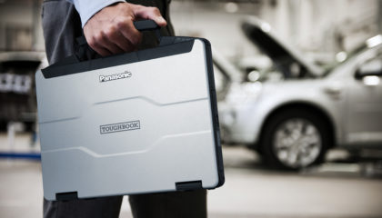 Panasonic выпустил новый полузащищенный ноутбук TOUGHBOOK 55,  который можно модифицировать «на ходу»