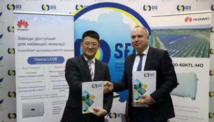 Huawei підтримує розвиток відновлюваної енергетики та розумних енергомереж в Україні