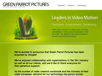 Green Parrot Pictures сделает YouTube лучше