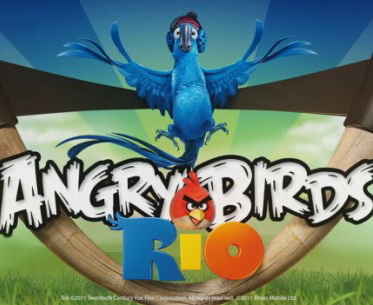 В смартфонах LG Optimus будет предустановленна популярная игра Angry Birds Rio