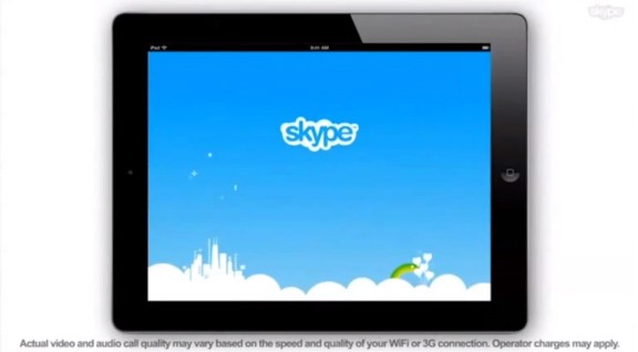 Skype: скоро на экранах iPad