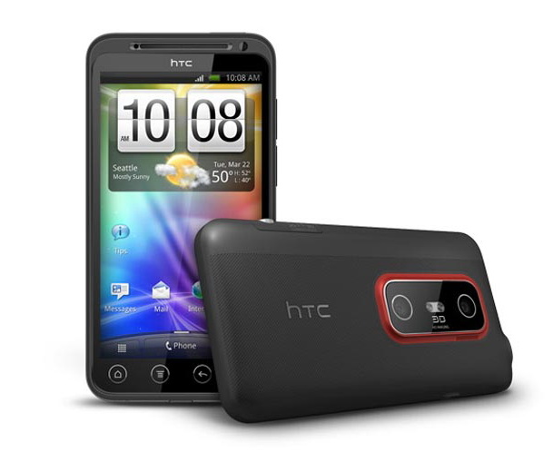 HTC представили мультимедийный 3D-телефон EVO 3D