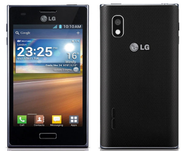 Стильный смартфон LG Optimus L5 на мировом рынке