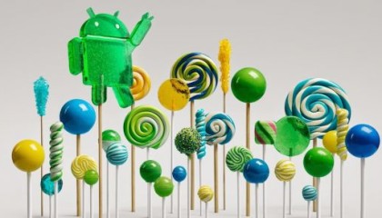 Новая версия операционной системы  системы Android 5.0 (Lollipop)