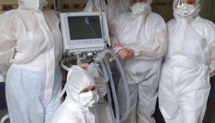Апарати штучної вентиляції легень від Vodafone Україна доставлені до українських шпиталів