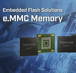 Transcend представляє високопродуктивні та компактні модулі пам’яті e.MMC
