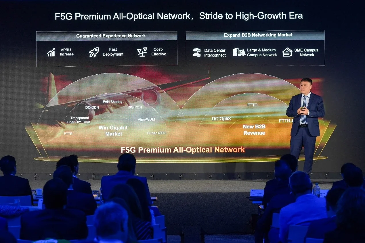 Huawei представляє F5G мережу преміумкласу для швидкого зростання інтернет-провайдерів