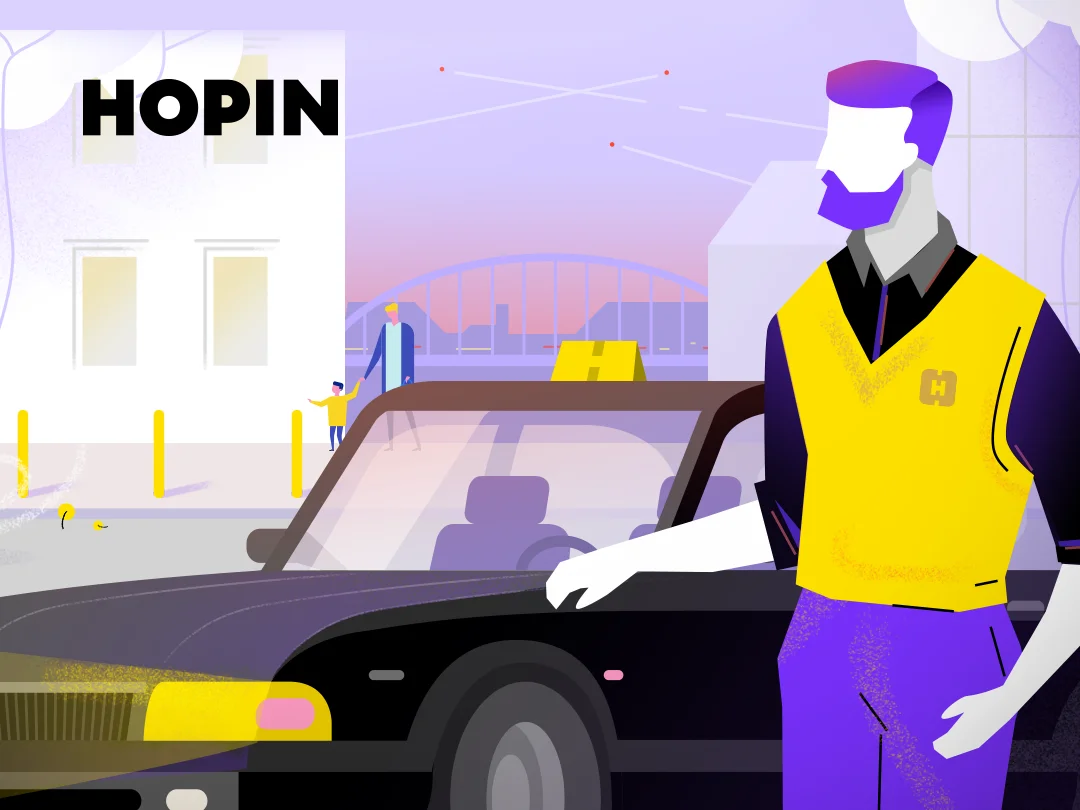 У Києві розпочав роботу сервіс замовлення таксі HOPIN